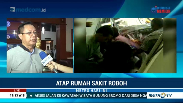 2 Korban Ambruknya Atap RSAL Dr Ramelan Diperbolehkan Pulang