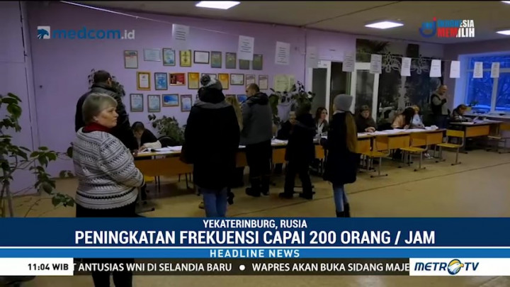 Pengawas Pemilu Independen Rusia Temukan Kejanggalan