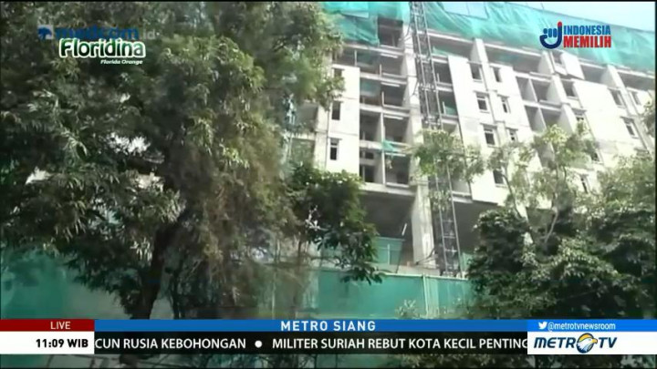 Kronologi Jatuhnya Besi Proyek Rusun Pasar Rumput