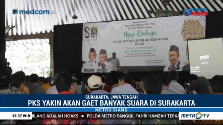 PKS Yakin Gaet Banyak Suara di Surakarta