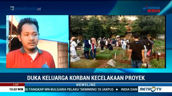Keluarga Korban Proyek Rusun Pasar Rumput Tagih Klarifikasi Waskita