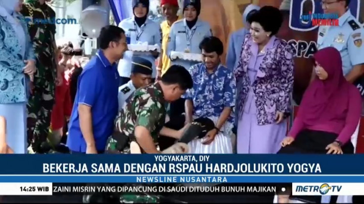 Media Group, Yayasan Kick Andy & RSPAU Gelar Bakti Sosial di Yogyakarta