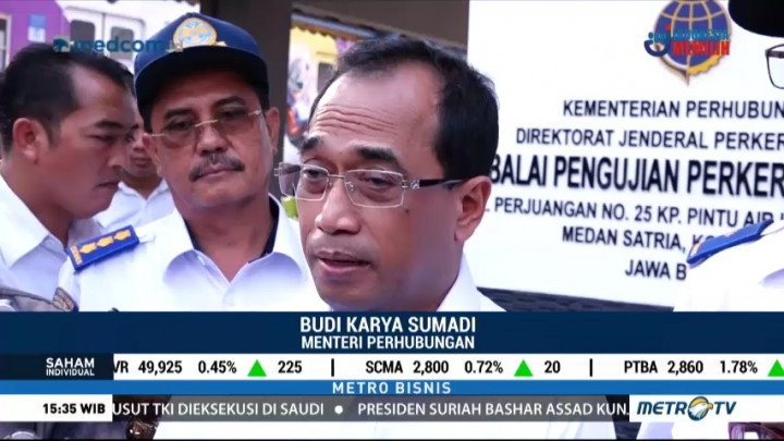 Tarif Transjabodetabek Turun 50%