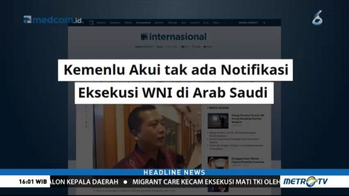 Eksekusi Mati TKI Tanpa Pemberitahuan ke Keluarga & Pemerintah RI