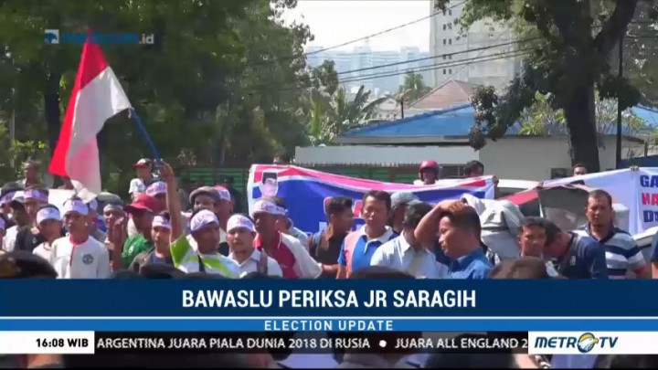Pemeriksaan JR Saragih Diwarnai Demonstrasi
