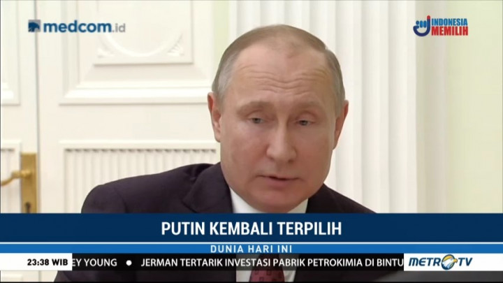 Vladimir Putin Terpilih Keempat Kalinya sebagai Presiden Rusia