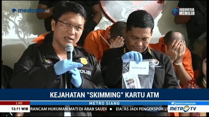 Polda Metro Jaya Tangkap WN Bulgaria Pelaku <i> Skimming </i>