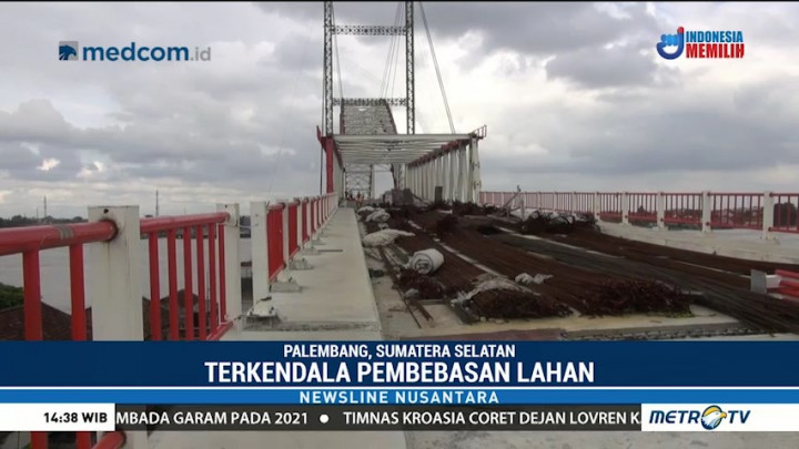 Proyek Jembatan Musi 6 Palembang Tak Rampung