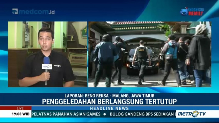 KPK Geledah Rumah Wali Kota Malang Nonaktif