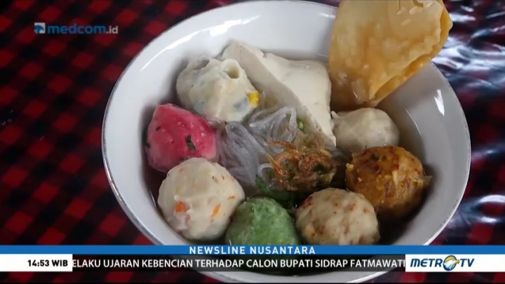 Unik, Ada Bakso Sehat Warna-warni di Bali