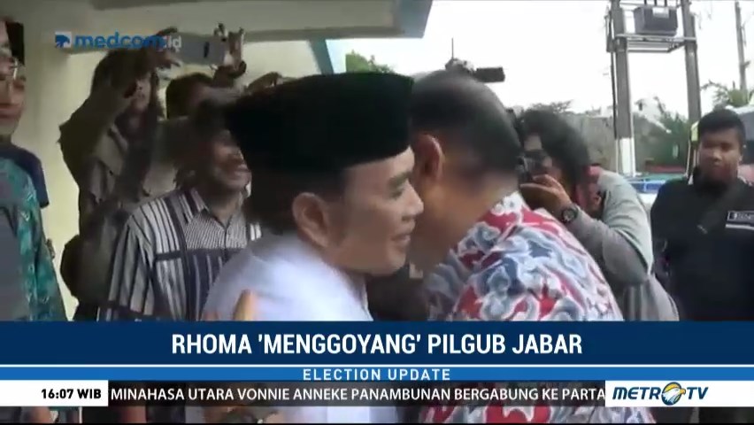Rhoma Irama Komitmen Menangkan Sudrajat-Ahmad Syaikhu