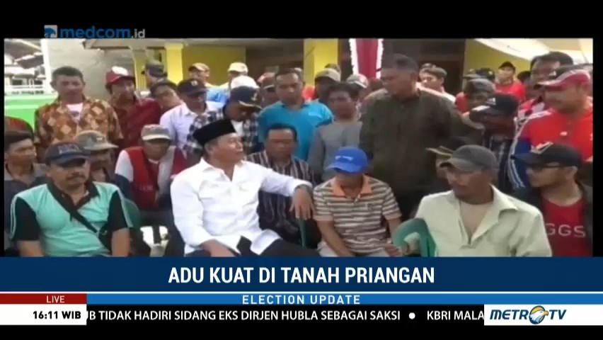 TB Hasanuddin Temui Petani, Deddy Mizwar Blusukan ke Pasar