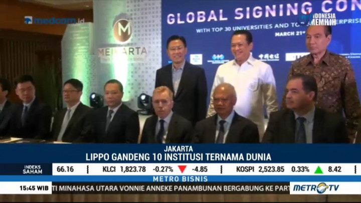 Lippo Group Teken Nota Kesepahaman dengan 10 Institusi Ternama