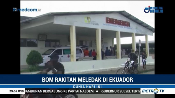 Tiga Tentara Tewas Akibat Ledakan Bom Rakitan di Ekuador