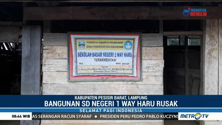 Sekolah Tak Layak di Lampung