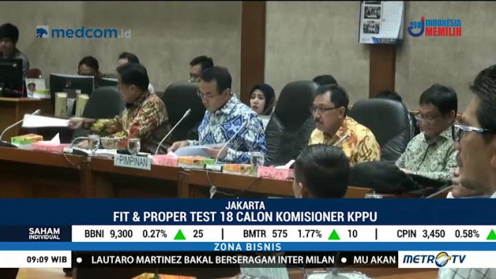 Sembilan Komisioner KPPU akan Diumumkan Pekan Depan