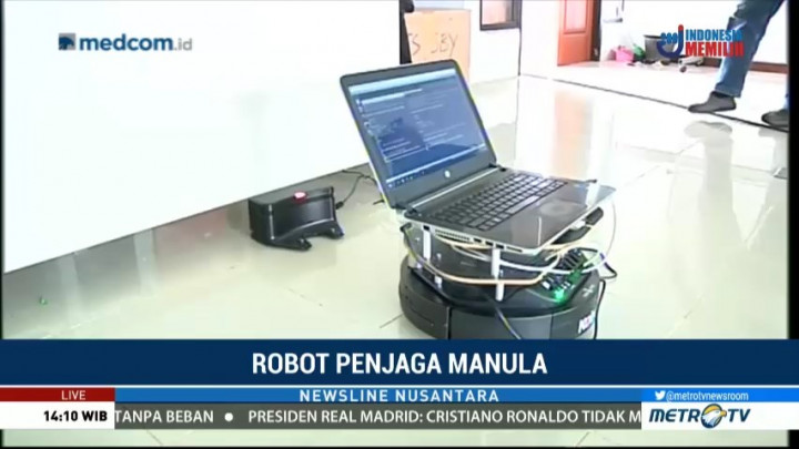 Mahasiswa ITS Ciptakan Robot Penjaga Manula