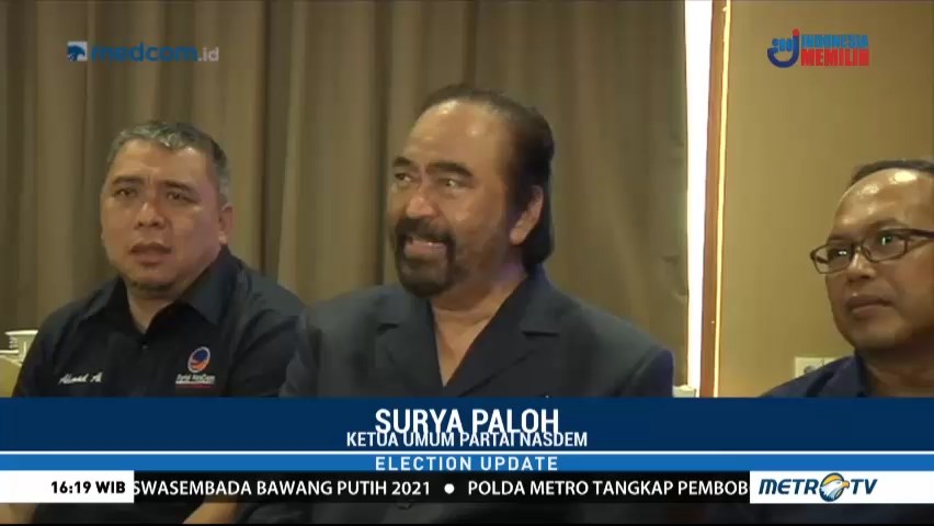 Surya Paloh Harap Cawapres Jokowi Punya Jiwa Negarawan