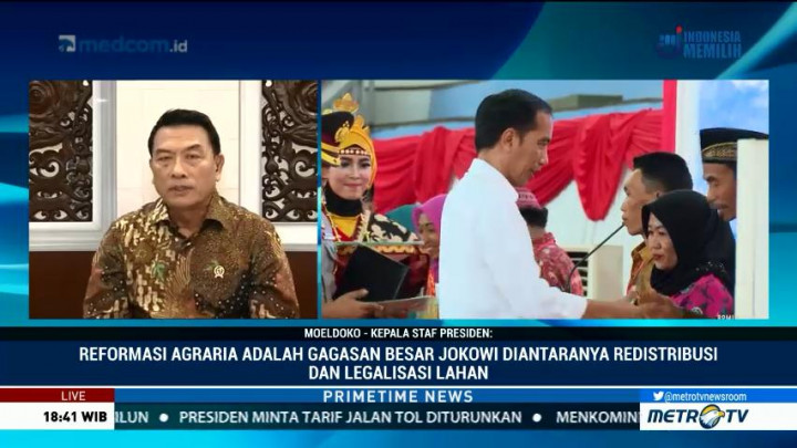 Tanggapan Istana Disebut Sertifikasi Tanah <i>Ngibul</i>