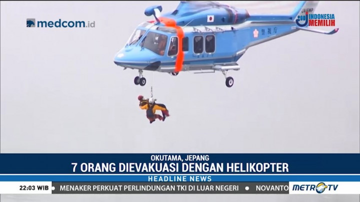 13 Pendaki Dievakuasi dari Badai Salju di Jepang