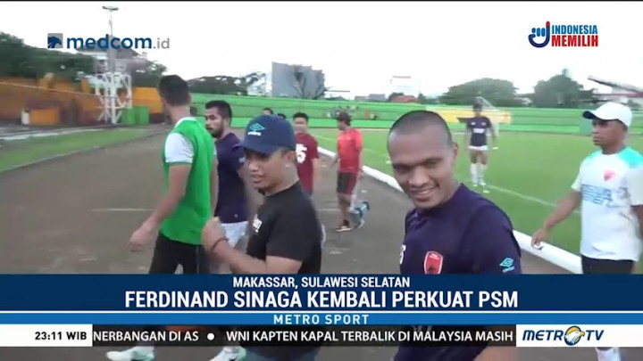 Ferdinand Sinaga Kembali Perkuat PSM