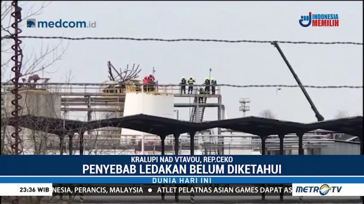6 Orang Tewas dalam Ledakan Pabrik Kimia di Republik Ceko