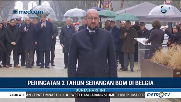 Brussels Peringati Dua Tahun Tragedi Bom