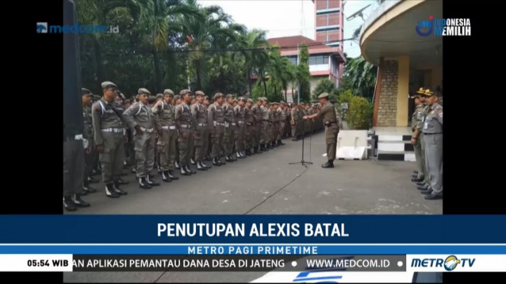 Pemprov DKI Batal Tutup Alexis