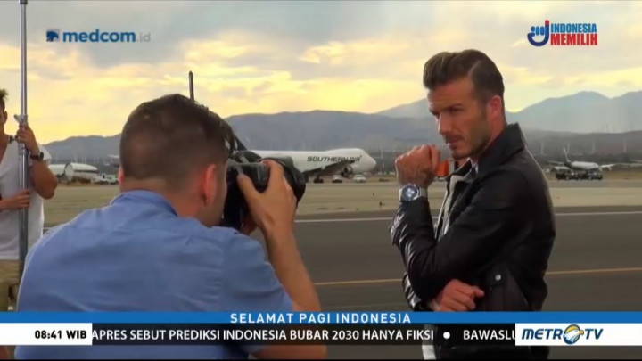 David Beckham Kampanyekan Gaya Hidup Sehat