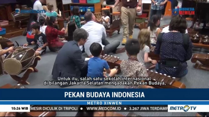 Pekan Budaya Indonesia di Sekolah Internasional Jakarta