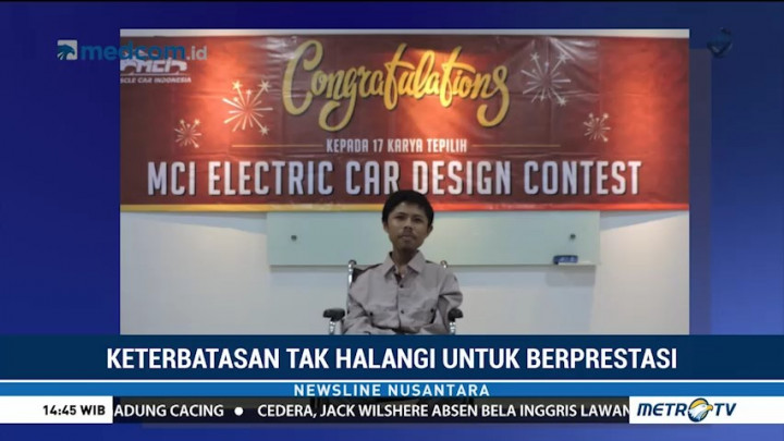 Mahasiswa Difabel Cetak Prestasi di Lomba Desain Mobil Listrik