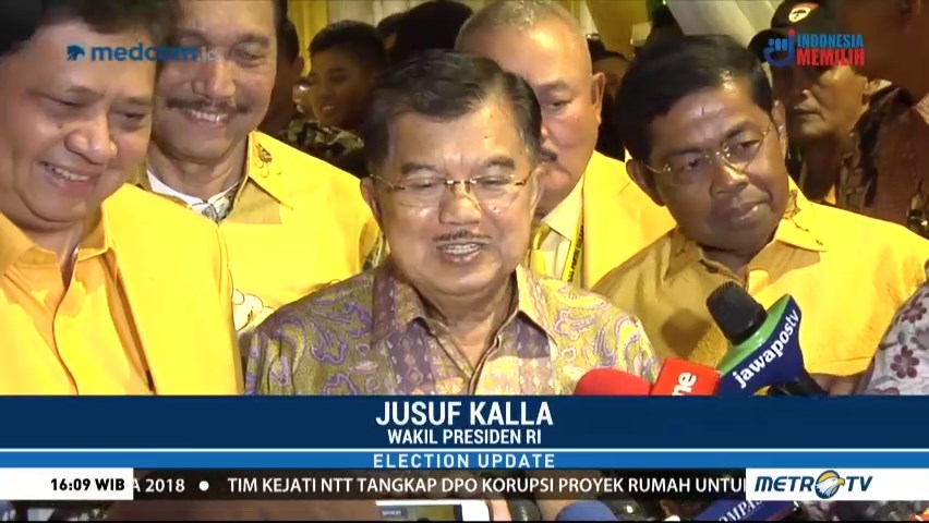 JK: Airlangga Hartarto Cocok Dampingi Jokowi