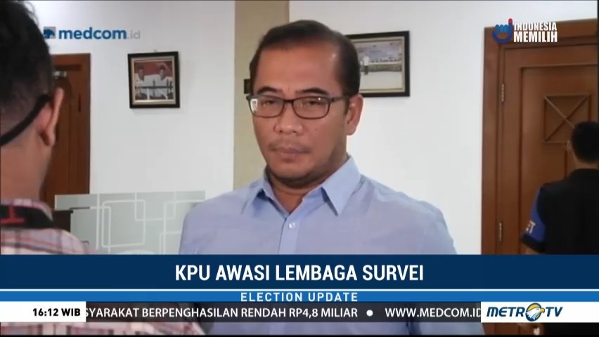 KPU Ingatkan Lembaga Survey Harus Transparan