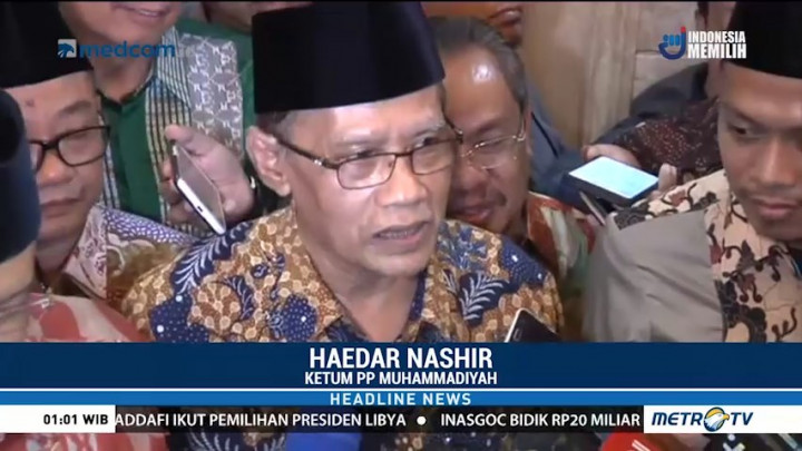 Haedar Nashir Yakin Hubungan Amien dan Luhut Bisa Kembali Cair
