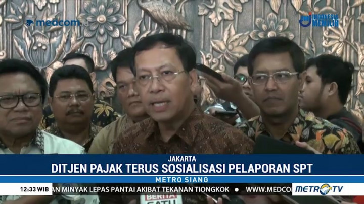 Pelaporan SPT Terus Meningkat Jelang Batas Akhir