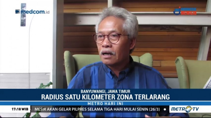 Warga Dilarang Beraktivitas di Radius 1 Km dari Kawah Ijen