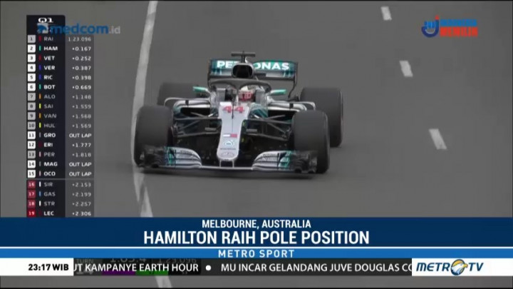 Lewis Hamilton Bertahan sebagai Raja Pole di Melbourne Park