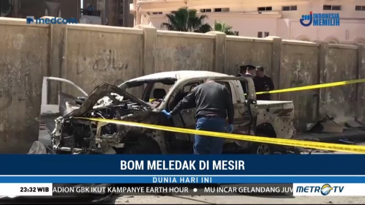 Satu Polisi Tewas Akibat Ledakan Bom di Mesir