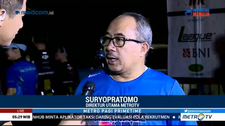 Metro TV Ingin Menyemarakkan Persiapan Asian Games Lewat Heritage Run