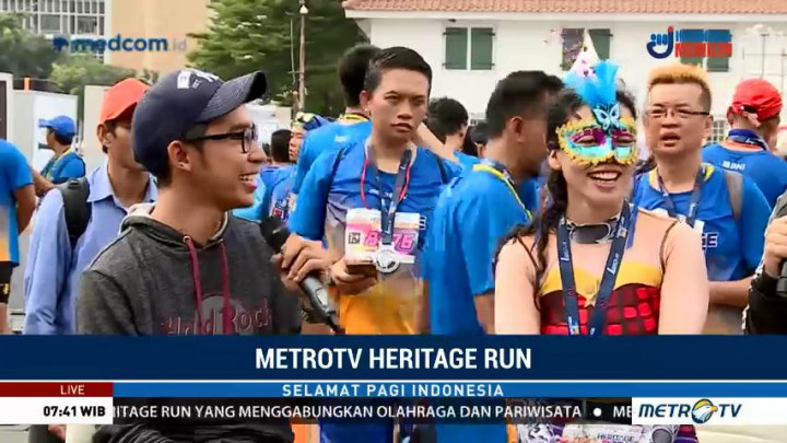 Keseruan Metro TV Heritage Run (1)