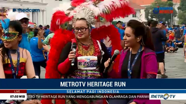 Keseruan Metro TV Heritage Run (2)