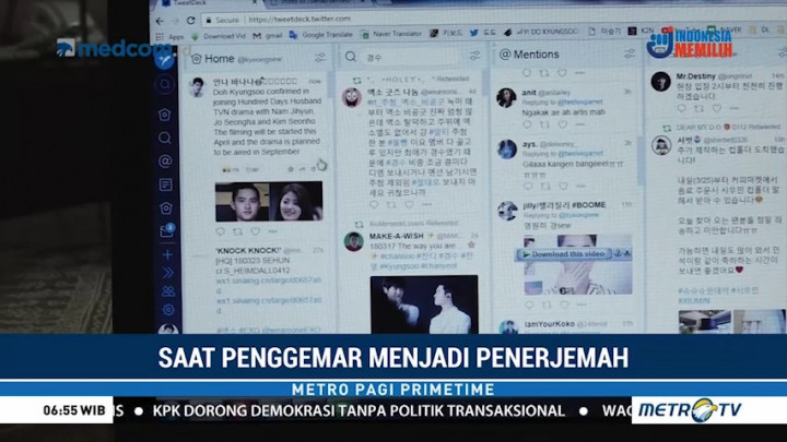 Saat Penggemar Jadi Penerjemah