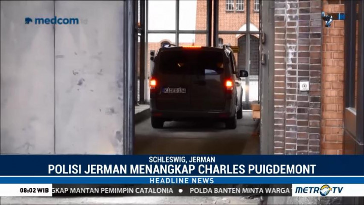 Mantan Pemimpin Catalonia Carles Puigdemont Ditangkap