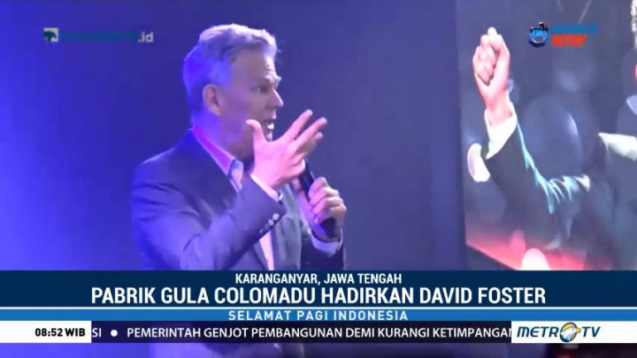 Pabrik Gula Colomadu Hadirkan Konser David Foster