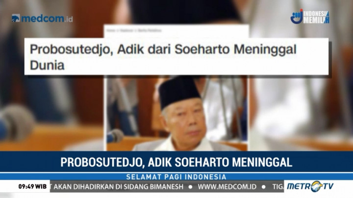 Probosutedjo akan Dimakamkan di Yogyakarta