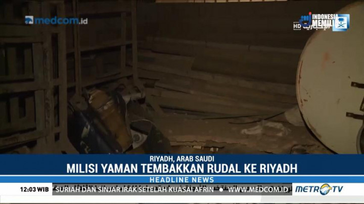 Arab Saudi Rilis Video Kerusakan Kota Riyadh Akibat Serangan Yaman