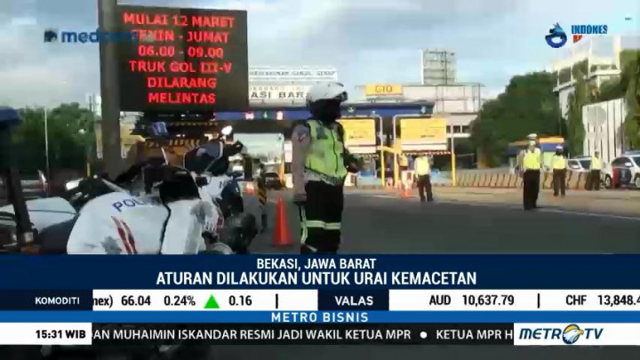 Pelanggar Aturan Ganjil Genap di Tol Cikampek Kena Sanksi Denda