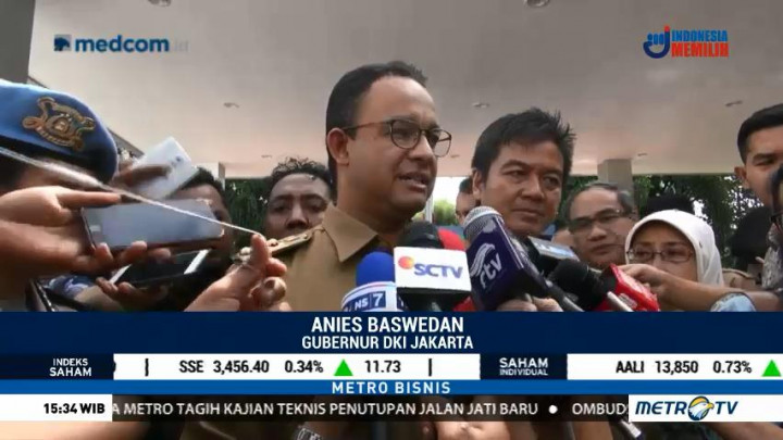 Anies Kaji Wacana Pengenaan Tarif Bagi Kendaraan Masuk Jakarta