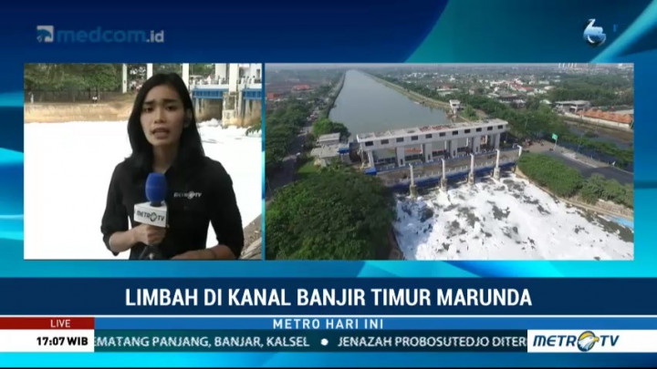 KBT Marunda Masih Diselimuti Busa