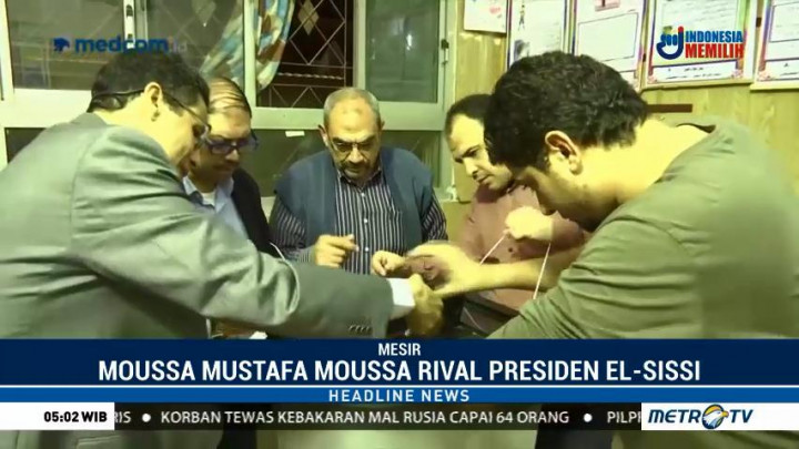 Mousa Mostafa Mousa Maju di Pilpres Mesir